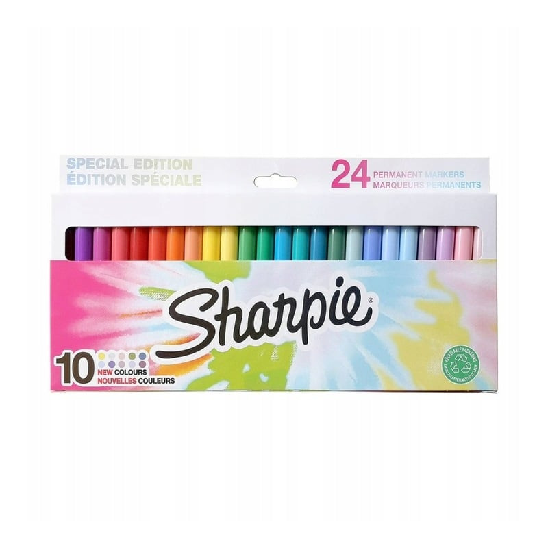 Set pennarelli indelebili sharpie cf24 fine multicolore 24pz [2180834]