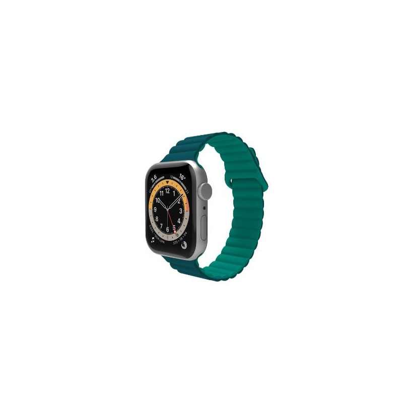 Cinturino celly per apple watch 42/44/45mm verde [wbandmaggnlg]