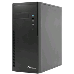 Case adj con alimentatore 300w midi-tower atx nero