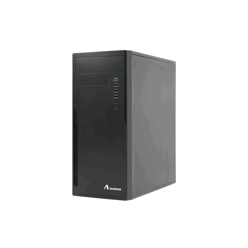 Case adj con alimentatore 300w midi-tower atx nero