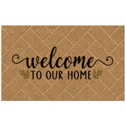 Zerbino xtra cocco/pvc benvenuto a casa 40x70cm 11707 [fgtp26995]