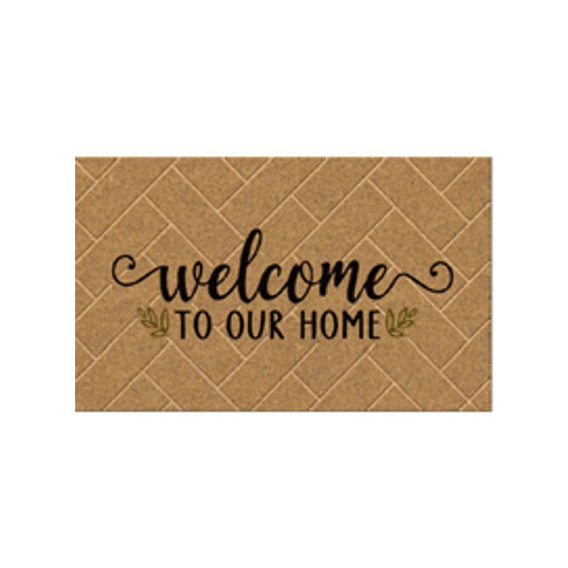 Zerbino xtra cocco/pvc benvenuto a casa 40x70cm 11707 [fgtp26995]