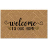 Zerbino xtra cocco/pvc benvenuto a casa 40x70cm 11707 [fgtp26995]