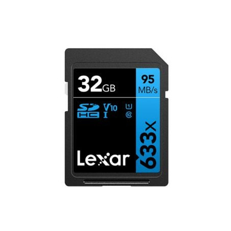 Scheda memoria 32gb lexar class 10 150mb/s nero [933025]