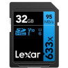 Scheda memoria 32gb lexar class 10 150mb/s nero [933025]