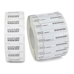 Rotolo etichette zebra silverline ii 45x13mm bianco [sample26763r]