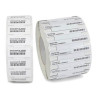 Rotolo etichette zebra silverline ii 45x13mm bianco [sample26763r]
