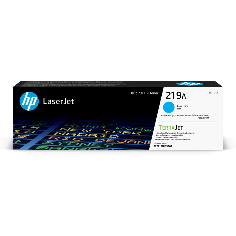 Toner hp 219a 1200 pagine ciano