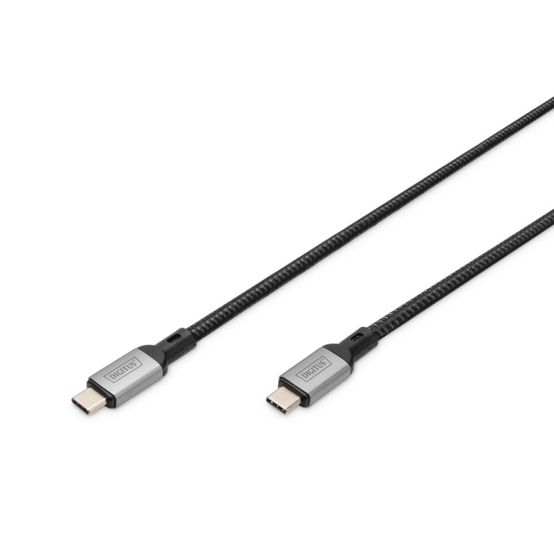 Cavo di collegamento digitus usb-c a usb-c m/m 3m nero [db-300443-030-s]