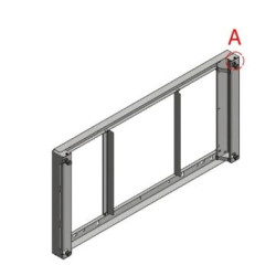 Staffa a parete itb pm5750 wall bracket [pm5750]