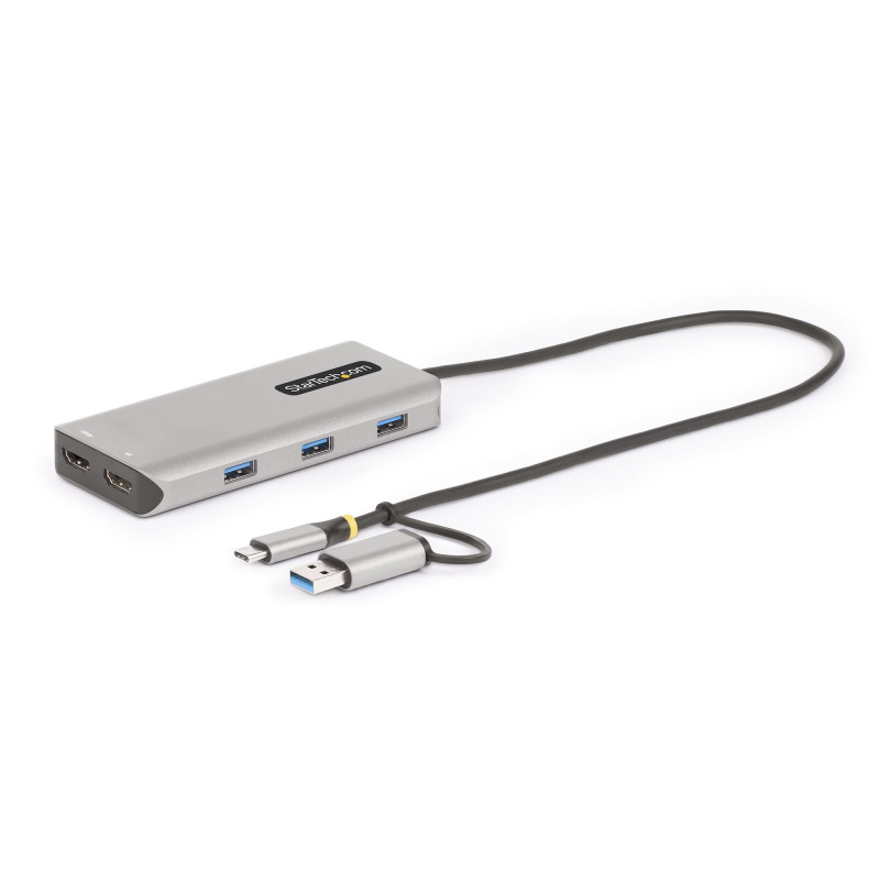 Adattatore multiporta usb startech.com per laptop usb-a/c 2x