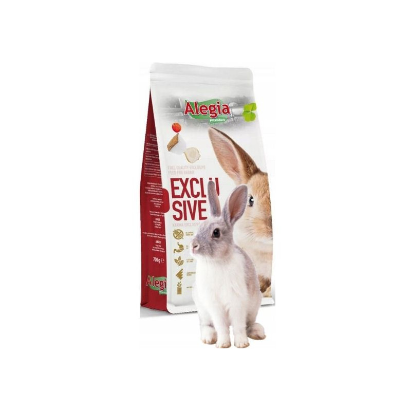Mangime alegia exclusive: cibo per conigli 700g