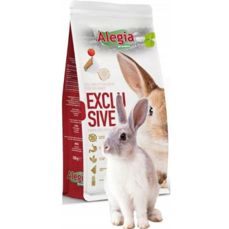 Mangime alegia exclusive: cibo per conigli 700g