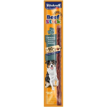 Snack per cani vitakraft beef stick original plus mineral dolcetto