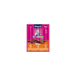 Snack per gatti vitakraft cat stick tacchino e agnello dolcetti per