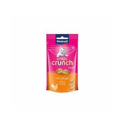 Snack per gatti vitakraft crispy crunch pollame dolcetti per gatti