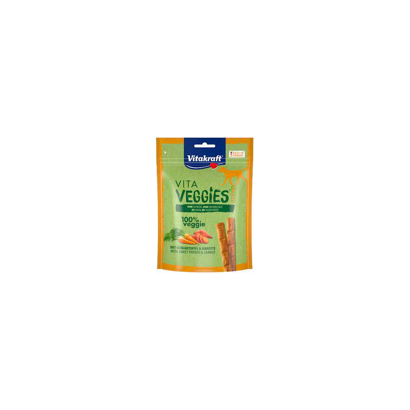 Snack per cani vitakraft vita veggies stickies carota con patate