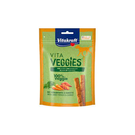Snack per cani vitakraft vita veggies stickies carota con patate