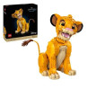 Lego 43247 disney simba: il giovane re leone multicolore 1438pz [43247]