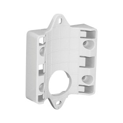 Accessorio abbraccio palo ave bg101ap per contenitori ip56 bianco
