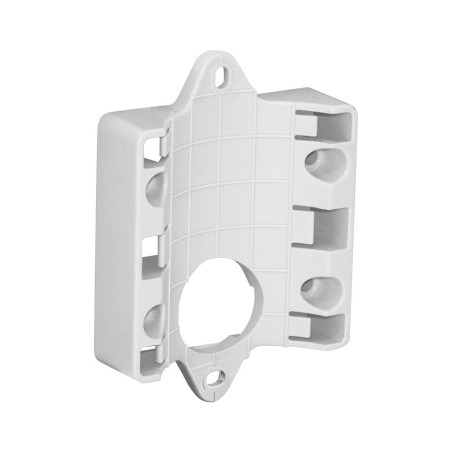 Accessorio abbraccio palo ave bg101ap per contenitori ip56 bianco