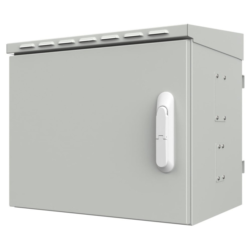 armadio rack 19'' fissaggio a palo p 425 mm ip66 midi grigio