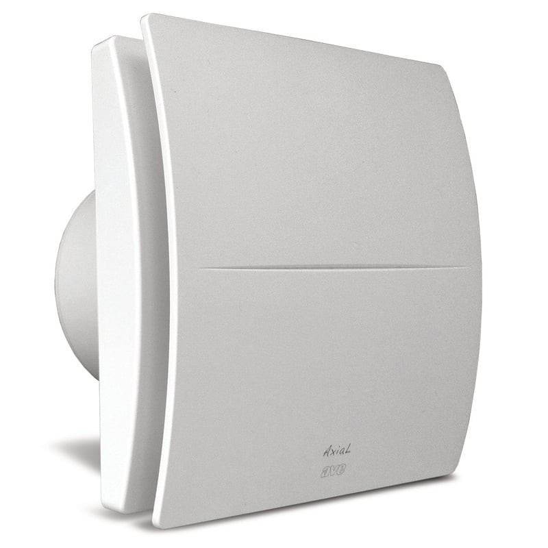 Aspiratore ave axial d100 versione con timer 90mm 230v bianco