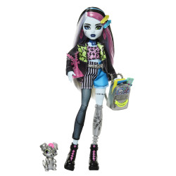Bambola mattel monster high frankie stein multicolore [hxh73]