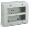 Contenitore autoportante ave ip40 s44 per minicanali 12 moduli bianco