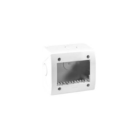 Contenitore autoportante ave ip40 s44 per minicanali 3 moduli bianco