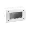 Contenitore autoportante ave ip40 s44 per minicanali 4 moduli bianco