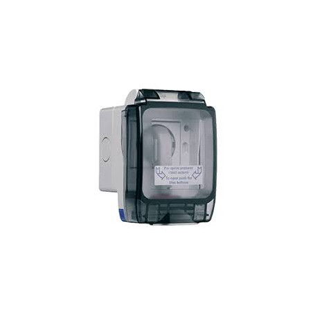 Contenitore ave seal ip56 con schuko 10/16a per tubo sportello apribile