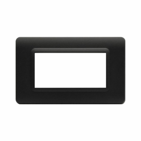 Placca ave 44py04gtk s44 tecnopolimero 4 moduli grigio