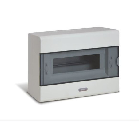 Quadro elettrico ave q4012n ip40 da parete 12 moduli din grigio [q4012n]