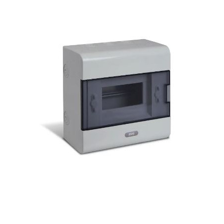 Quadro elettrico ave q4006n ip40 da parete 6 moduli din grigio [q4006n]