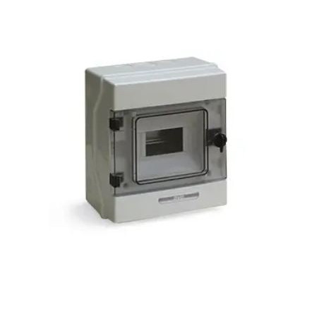 Quadro elettrico ave q6506 ip65 da parete 6 moduli din grigio [q6506]