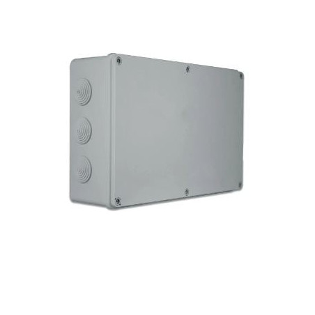 Scatola di derivazione ave sd3409 ip65 da parete con passacavi 350x230x100