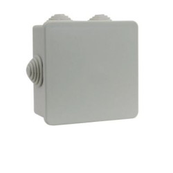 Scatola di derivazione ave sd8803 ip44 da parete con passacavi 80x80x34