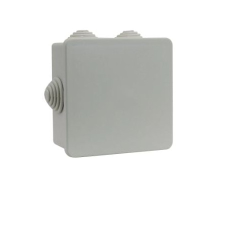 Scatola di derivazione ave sd8803 ip44 da parete con passacavi 80x80x34