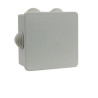 Scatola di derivazione ave sd8803 ip44 da parete con passacavi 80x80x34