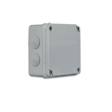 Scatola di derivazione ave sd1004 ip65 da parete con passacavi 100x100x50