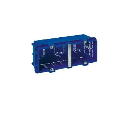 Scatola da incasso ave 2506 per 6 moduli blu [2506]