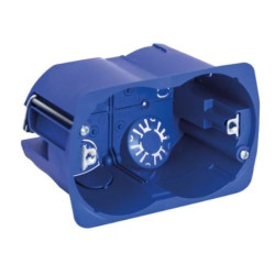Scatola da incasso ave 253cg per 3 moduli blu [253cg]