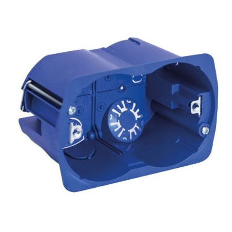 Scatola da incasso ave 253cg per 3 moduli blu [253cg]