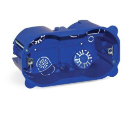 Scatola da incasso ave 254cg per 4 moduli blu [254cg]