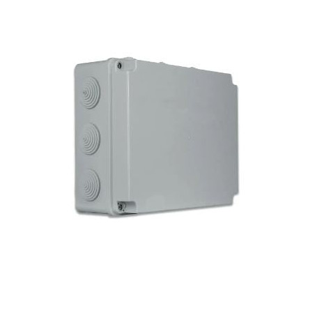Scatola di derivazione ave sd2408 ip65 da parete con passacavi 240x190x90