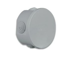 Scatola di derivazione ave sd8002 ip44 da parete con passacavi grigio