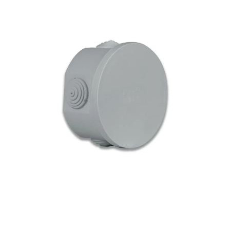 Scatola di derivazione ave sd8002 ip44 da parete con passacavi grigio