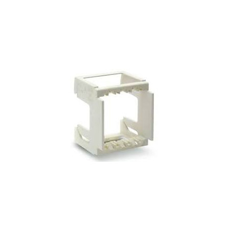 Supporto ave 53/44/2 2 moduli s44 per guida en50022 larghezza pari