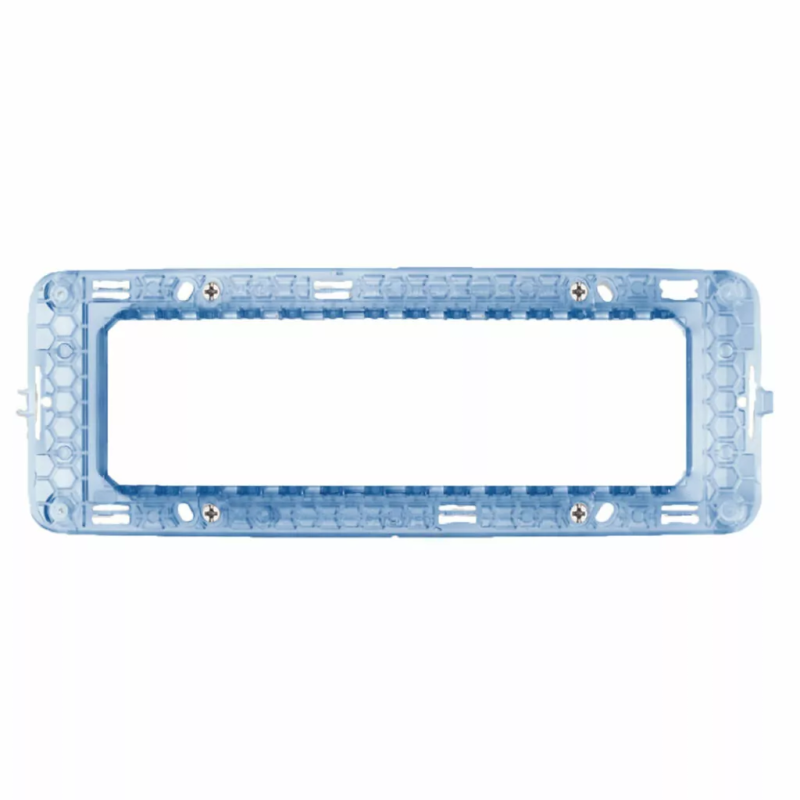 Supporto ave 44a07 con viti s44 per scatole rettangolari 7 moduli